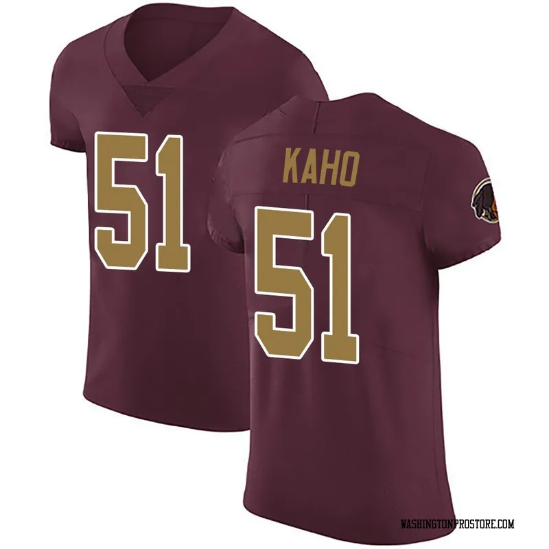 Men's Ale Kaho Washington Commanders Elite Burgundy Alternate Vapor Untouchable Jersey