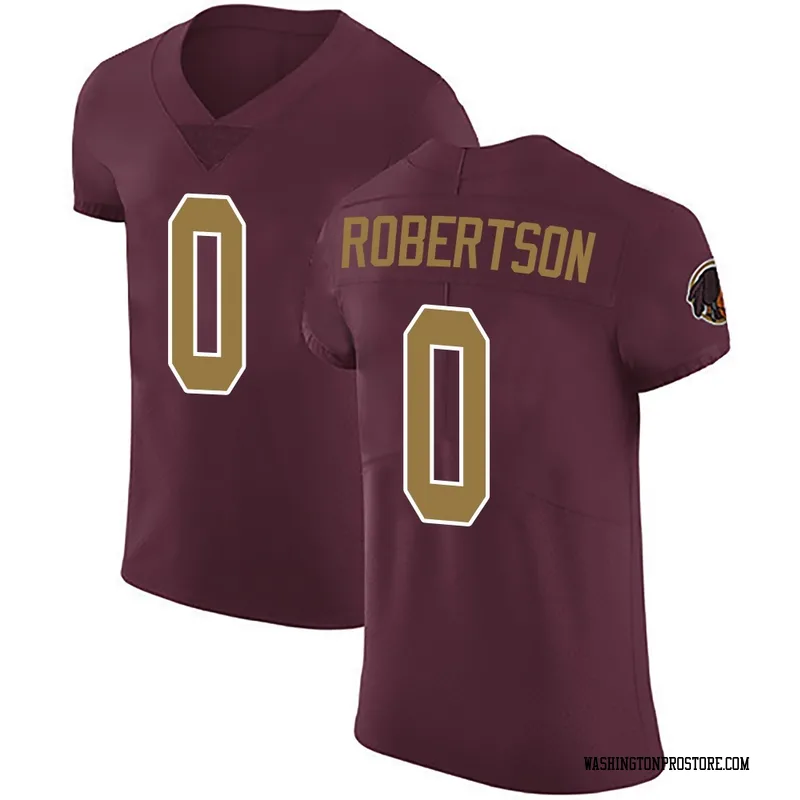 Men's Amik Robertson Washington Commanders Elite Burgundy Alternate Vapor Untouchable Jersey