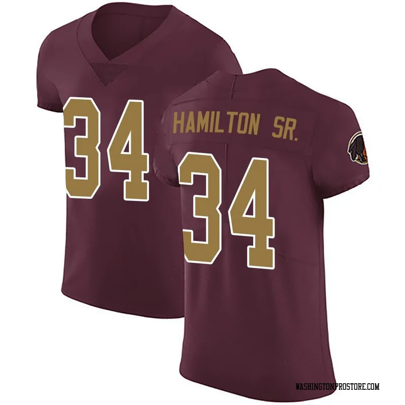 Men's Antonio Hamilton Sr. Washington Commanders Elite Burgundy Alternate Vapor Untouchable Jersey