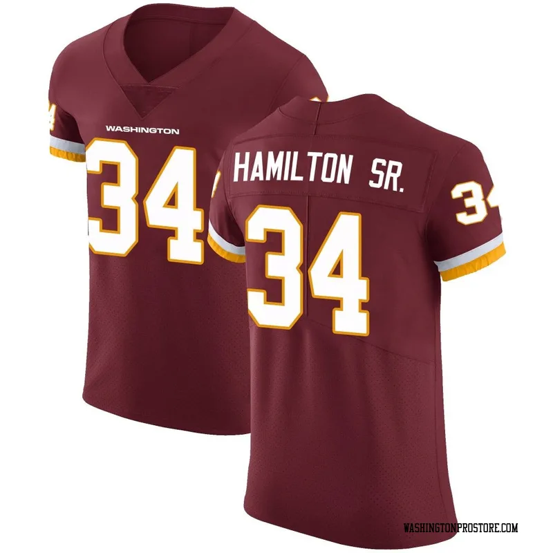 Men's Antonio Hamilton Sr. Washington Commanders Elite Burgundy Team Color Vapor Untouchable Jersey