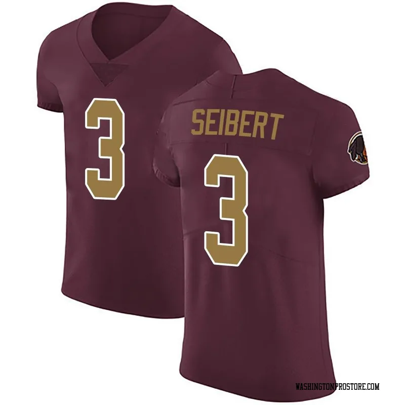 Men's Austin Seibert Washington Commanders Elite Burgundy Alternate Vapor Untouchable Jersey