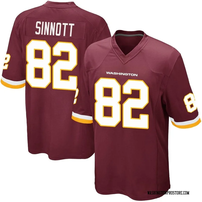 Men's Ben Sinnott Washington Commanders Game Burgundy Team Color Jersey