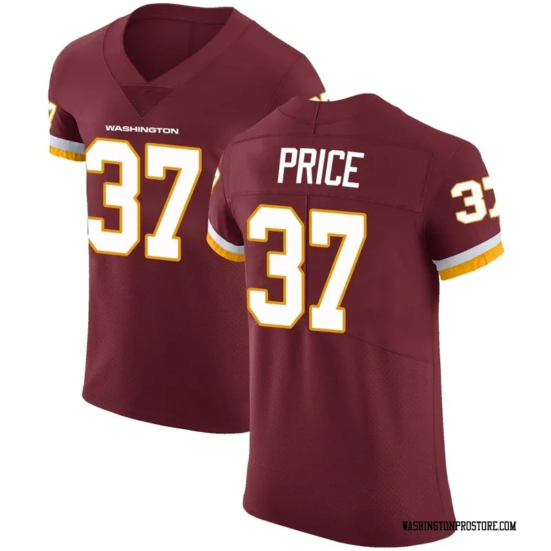 Men's Bobby Price Washington Commanders Elite Burgundy Team Color Vapor Untouchable Jersey