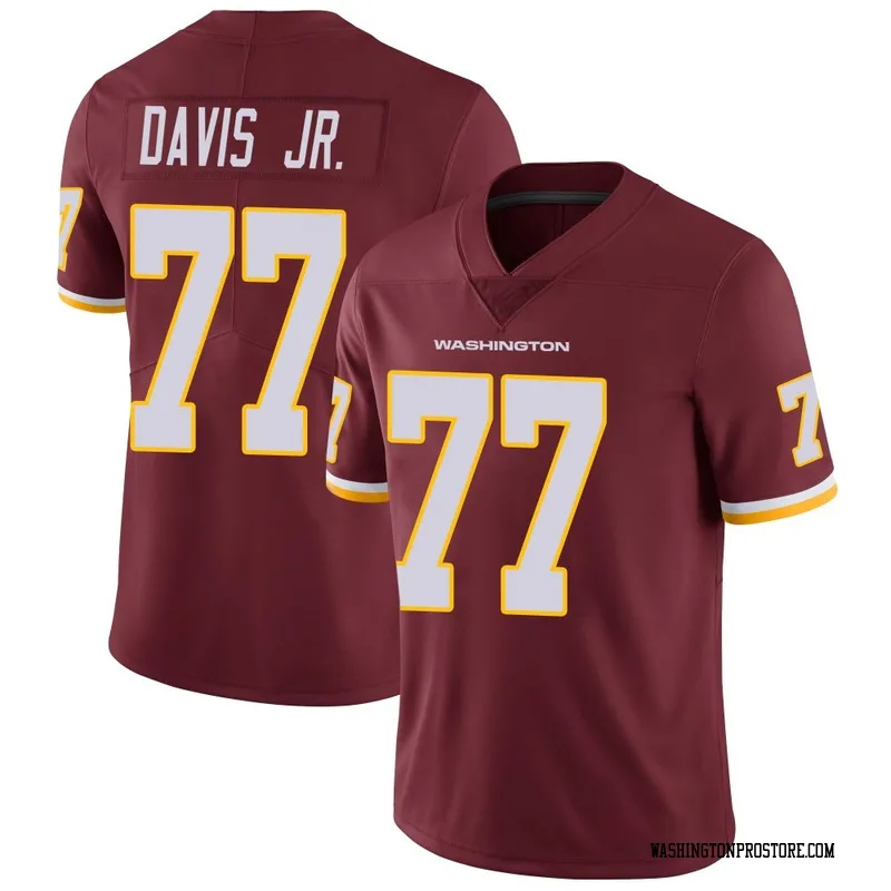 Men's Carl Davis Jr. Washington Commanders Limited Burgundy Team Color Vapor Untouchable Jersey