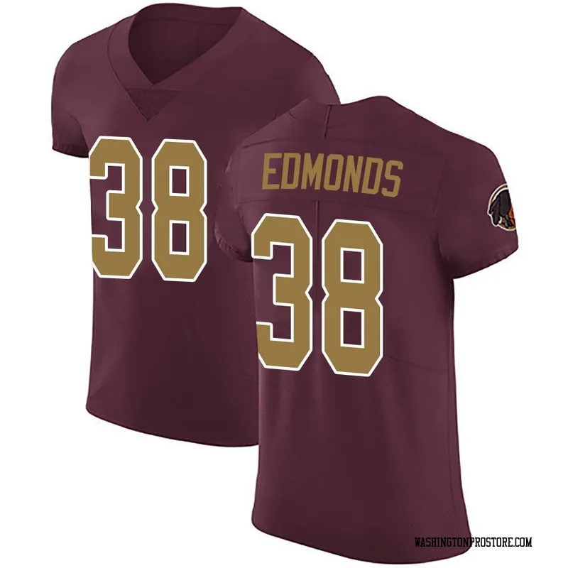 Men's Chase Edmonds Washington Commanders Elite Burgundy Alternate Vapor Untouchable Jersey