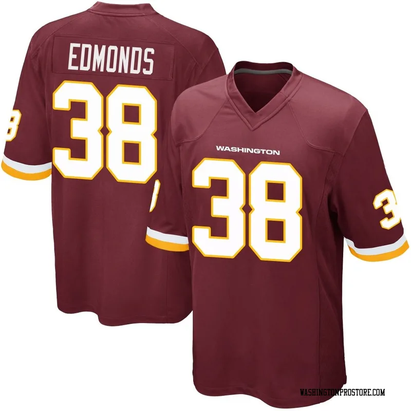 Men's Chase Edmonds Washington Commanders Game Burgundy Team Color Jersey
