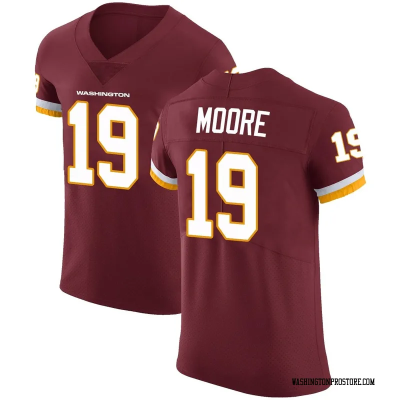 Men's Chris Moore Washington Commanders Elite Burgundy Team Color Vapor Untouchable Jersey