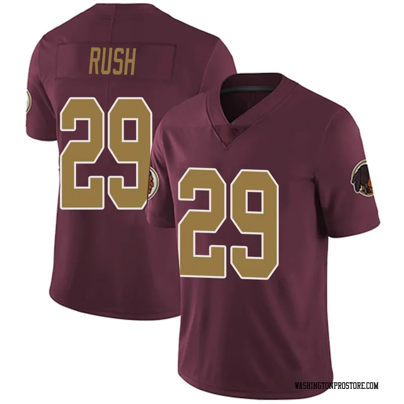 Men's Darius Rush Washington Commanders Limited Burgundy Alternate Vapor Untouchable Jersey