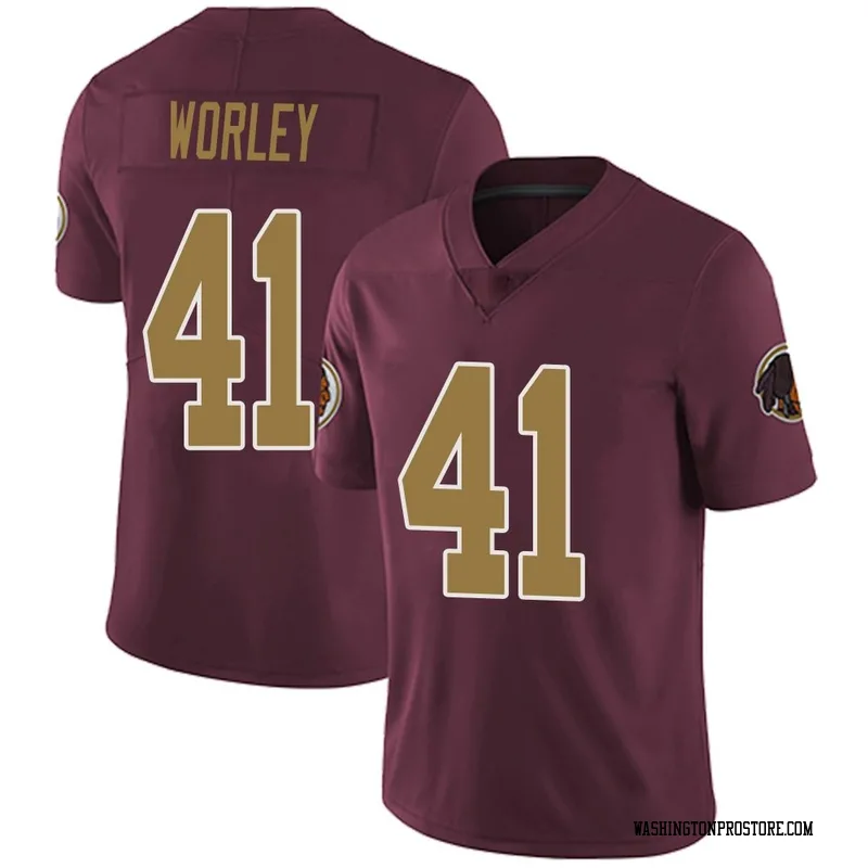 Men's Daryl Worley Washington Commanders Limited Burgundy Alternate Vapor Untouchable Jersey