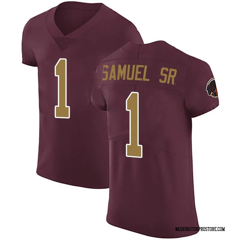 Men's Deebo Samuel Sr. Washington Commanders Elite Burgundy Alternate Vapor Untouchable Jersey
