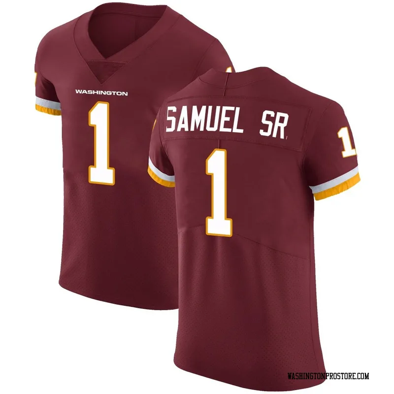 Men's Deebo Samuel Sr. Washington Commanders Elite Burgundy Team Color Vapor Untouchable Jersey