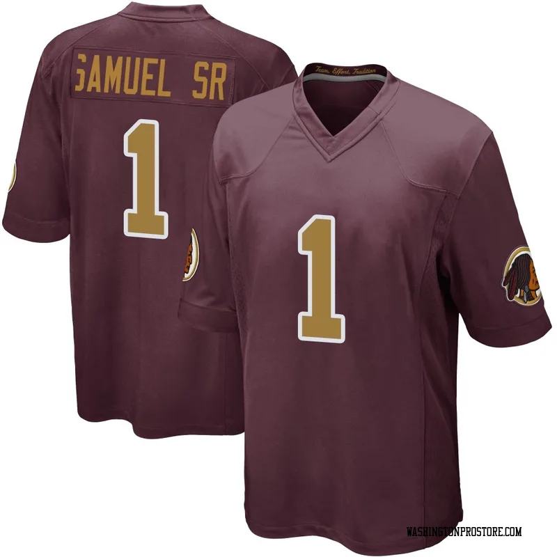 Men's Deebo Samuel Sr. Washington Commanders Game Burgundy Alternate Jersey