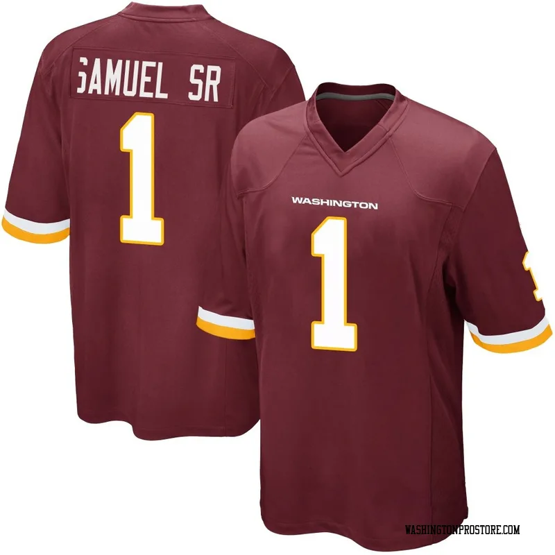 Men's Deebo Samuel Sr. Washington Commanders Game Burgundy Team Color Jersey