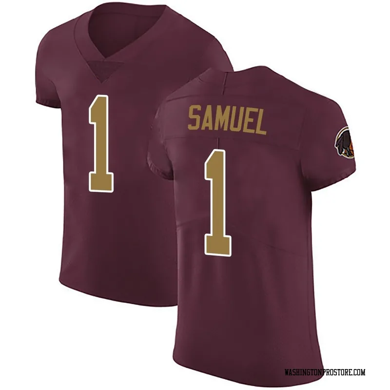 Men's Deebo Samuel Washington Commanders Elite Burgundy Alternate Vapor Untouchable Jersey