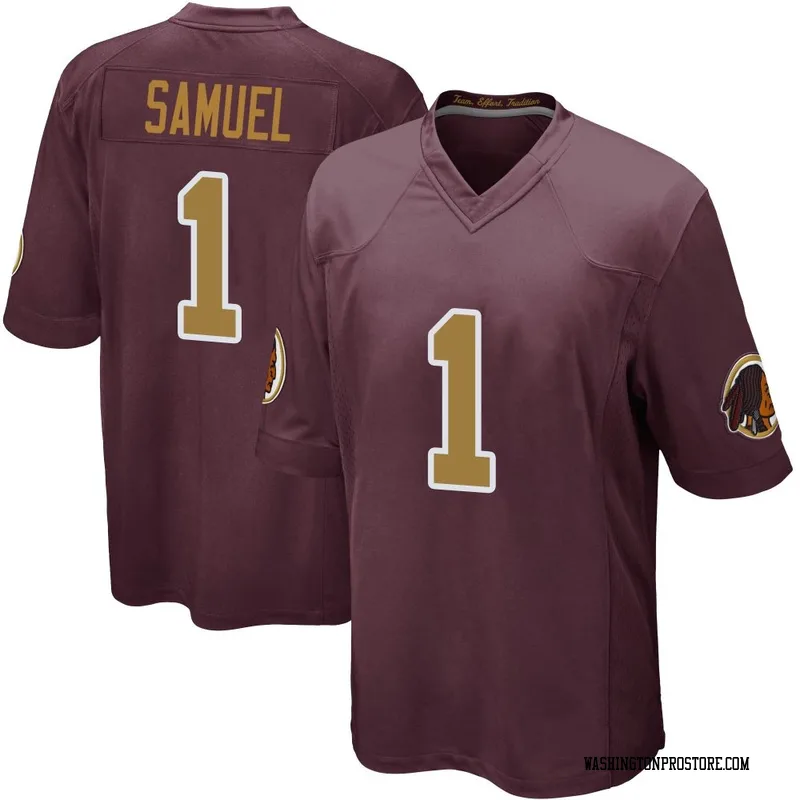 Men's Deebo Samuel Washington Commanders Game Burgundy Alternate Jersey