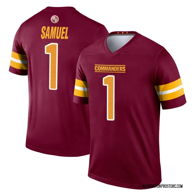 Men's Deebo Samuel Washington Commanders Legend Burgundy Jersey