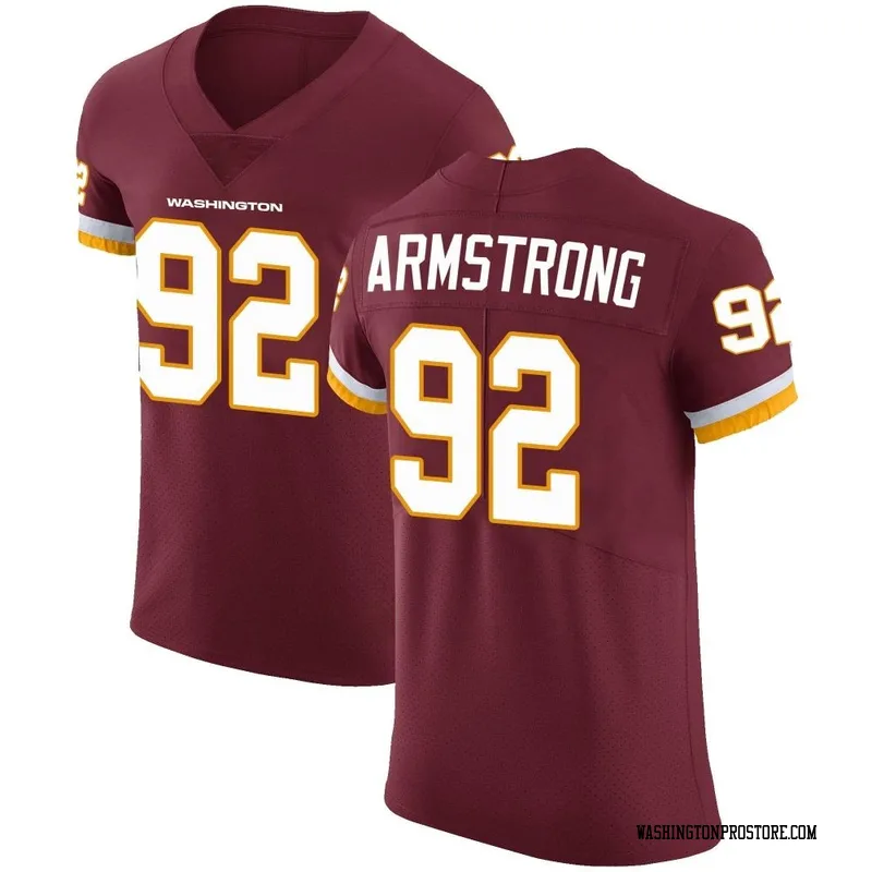 Men's Dorance Armstrong Washington Commanders Elite Burgundy Team Color Vapor Untouchable Jersey