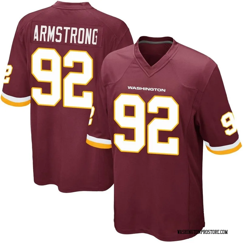 Men's Dorance Armstrong Washington Commanders Game Burgundy Team Color Jersey