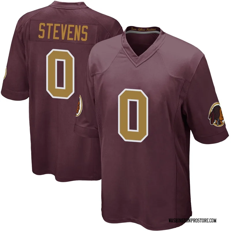 Men's Drew Stevens Washington Commanders Game Burgundy Alternate Jersey