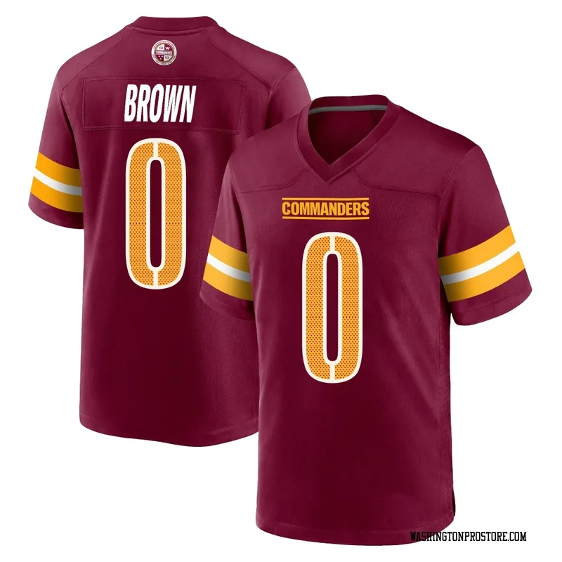 Men's Dyami Brown Washington Commanders Game Burgundy Jersey