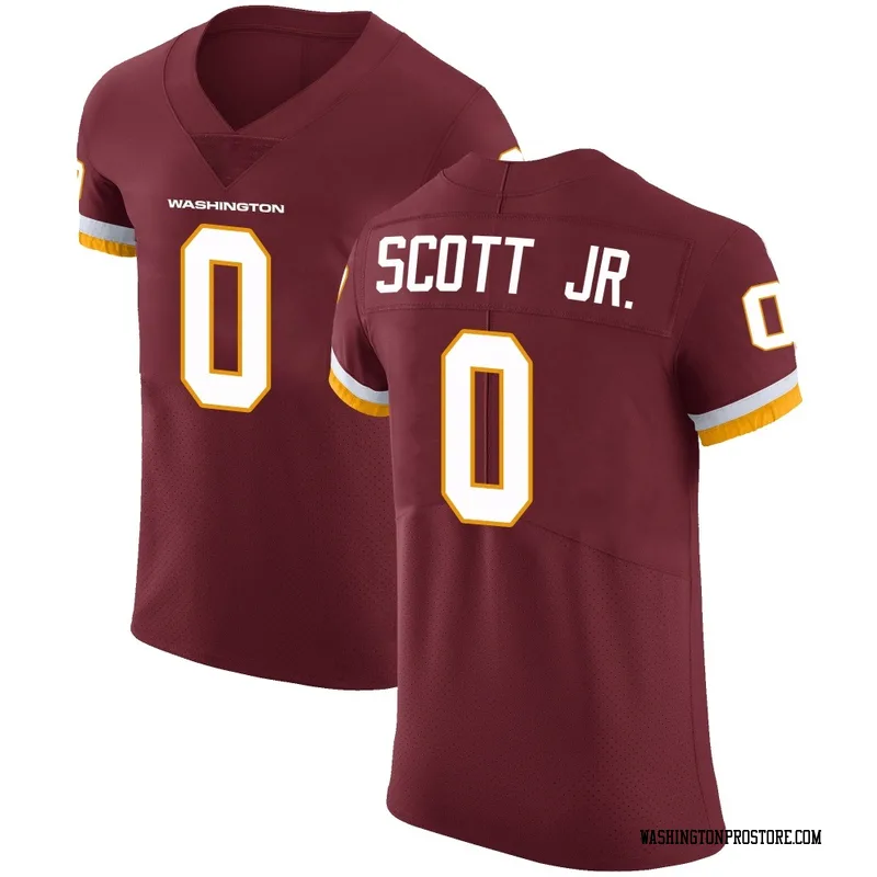 Men's Gee Scott Jr. Washington Commanders Elite Burgundy Team Color Vapor Untouchable Jersey