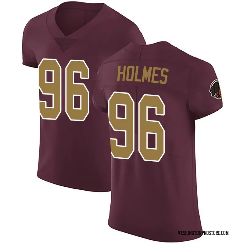 Men's Jalyn Holmes Washington Commanders Elite Burgundy Alternate Vapor Untouchable Jersey