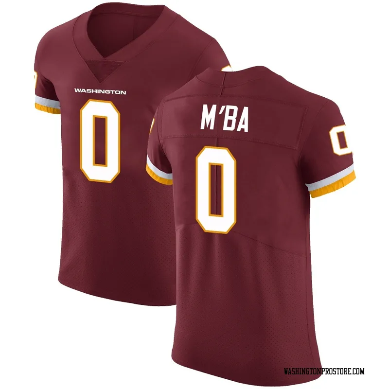 Men's Jeffrey M'ba Washington Commanders Elite Burgundy Team Color Vapor Untouchable Jersey