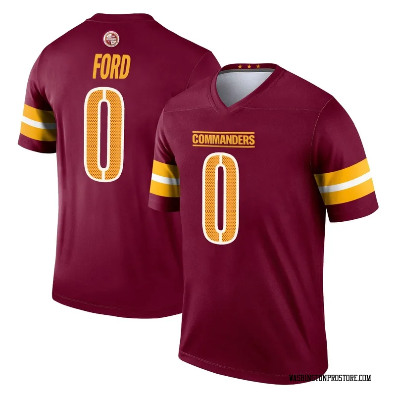 Men's Jerome Ford Washington Commanders Legend Burgundy Jersey