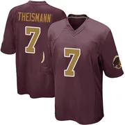 Men's Joe Theismann Washington Commanders Game Burgundy Alternate Jersey
