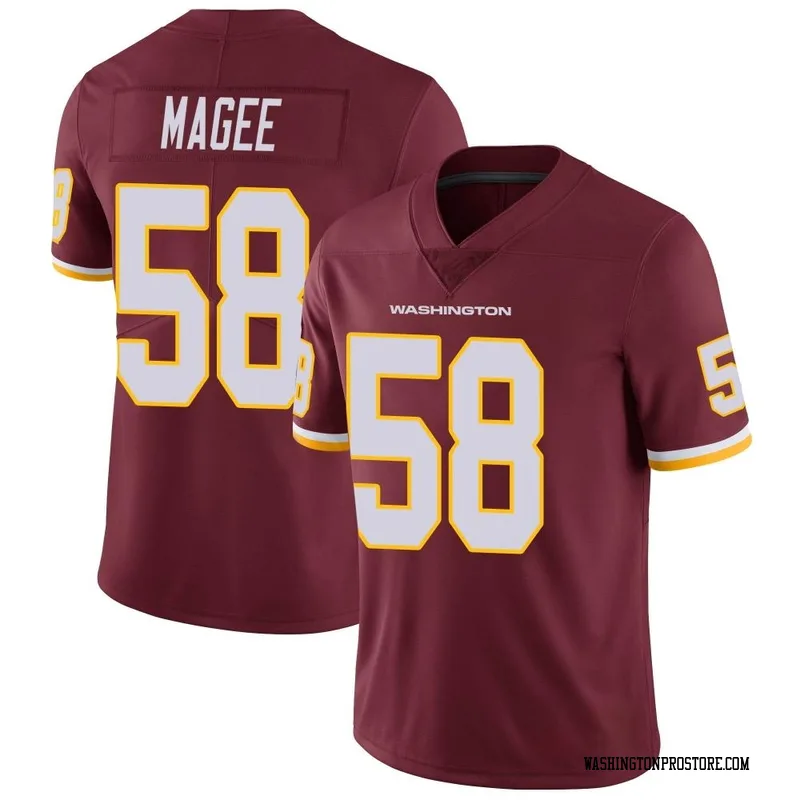 Men's Jordan Magee Washington Commanders Limited Burgundy Team Color Vapor Untouchable Jersey
