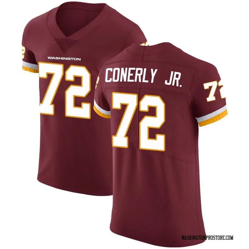 Men's Josh Conerly Jr. Washington Commanders Elite Burgundy Team Color Vapor Untouchable Jersey
