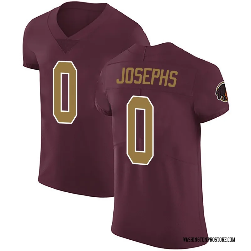Men's Joshua Josephs Washington Commanders Elite Burgundy Alternate Vapor Untouchable Jersey