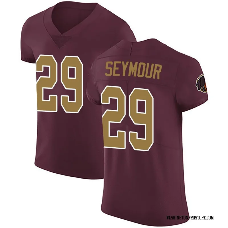 Men's Kevon Seymour Washington Commanders Elite Burgundy Alternate Vapor Untouchable Jersey