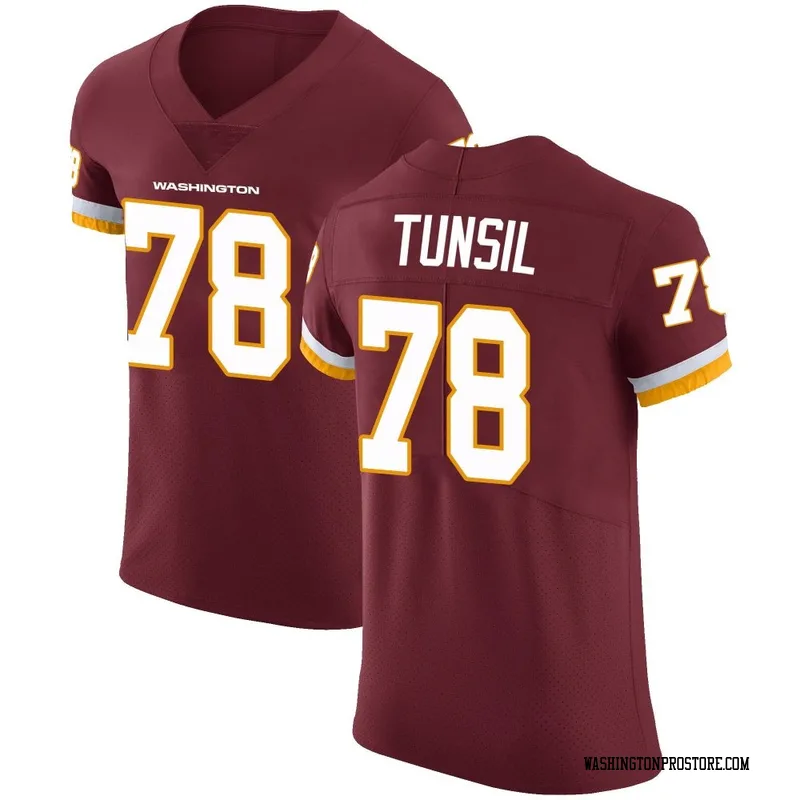 Men's Laremy Tunsil Washington Commanders Elite Burgundy Team Color Vapor Untouchable Jersey