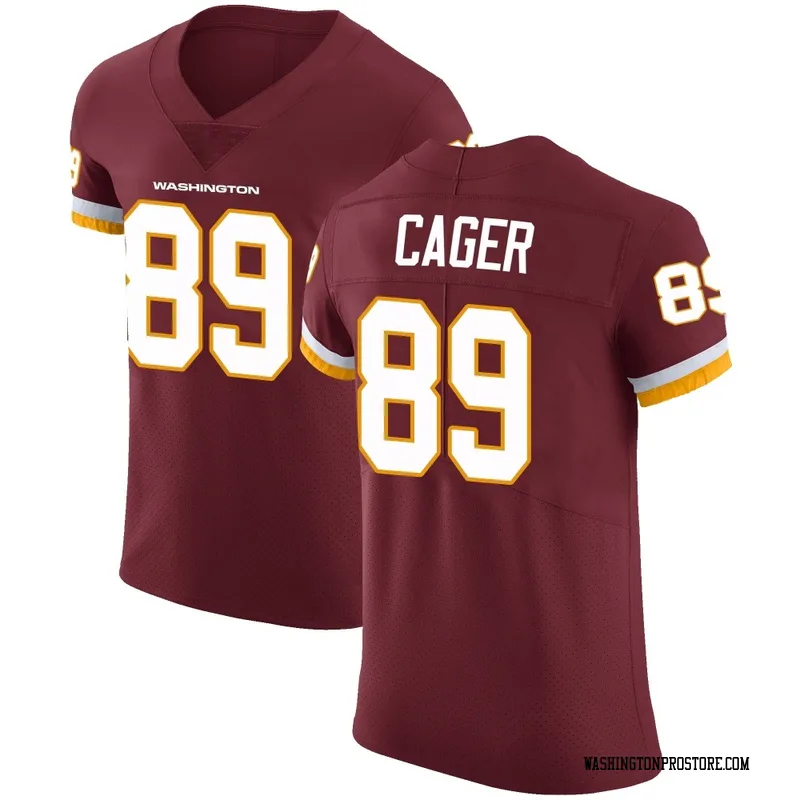 Men's Lawrence Cager Washington Commanders Elite Burgundy Team Color Vapor Untouchable Jersey