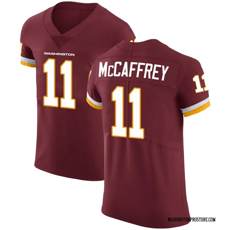 Men's Luke McCaffrey Washington Commanders Elite Burgundy Team Color Vapor Untouchable Jersey