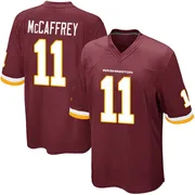 Men's Luke McCaffrey Washington Commanders Game Burgundy Team Color Jersey