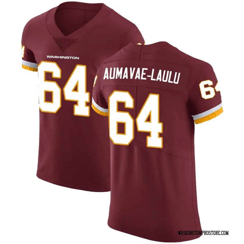 Men's Malaesala Aumavae-Laulu Washington Commanders Elite Burgundy Team Color Vapor Untouchable Jersey