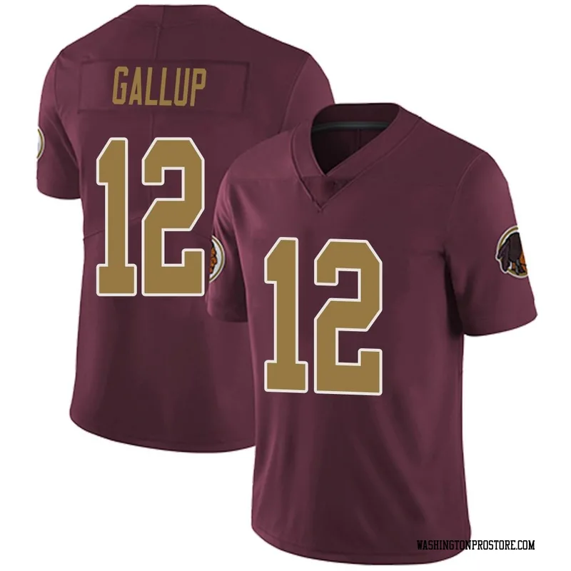 Men's Michael Gallup Washington Commanders Limited Burgundy Alternate Vapor Untouchable Jersey