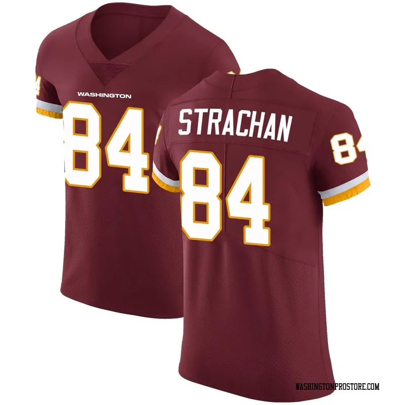 Men's Michael Strachan Washington Commanders Elite Burgundy Team Color Vapor Untouchable Jersey