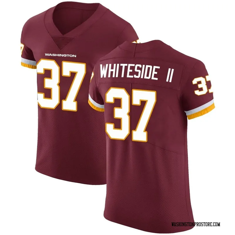 Men's Nick Whiteside II Washington Commanders Elite Burgundy Team Color Vapor Untouchable Jersey