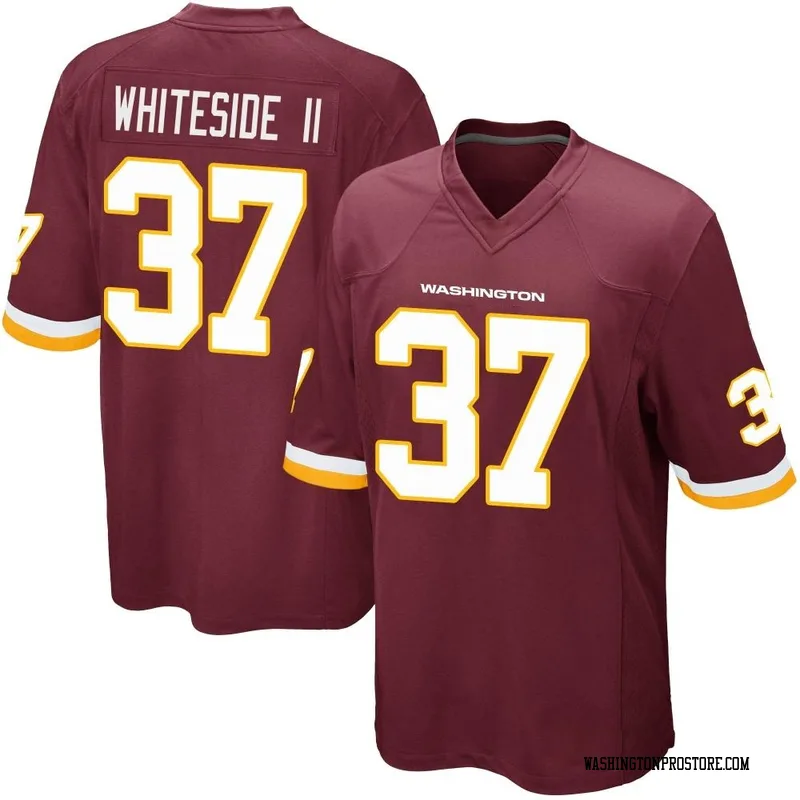 Men's Nick Whiteside II Washington Commanders Game Burgundy Team Color Jersey