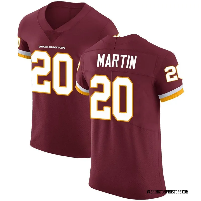 Men's Quan Martin Washington Commanders Elite Burgundy Team Color Vapor Untouchable Jersey