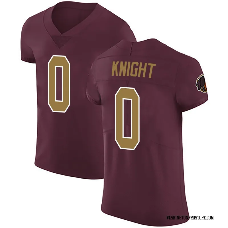 Men's Qwuantrezz Knight Washington Commanders Elite Burgundy Alternate Vapor Untouchable Jersey