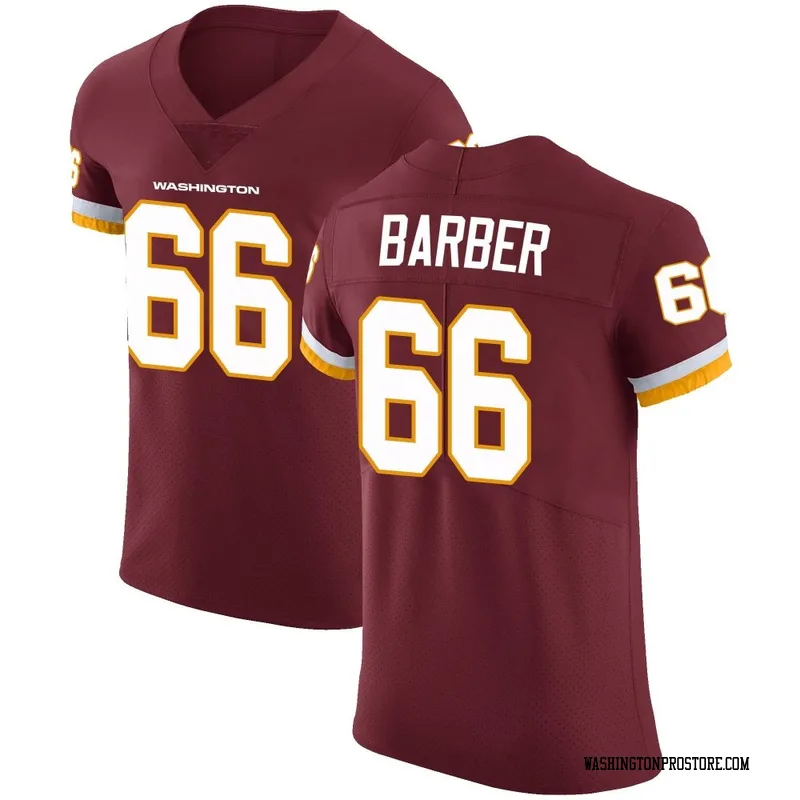 Men's Ricky Barber Washington Commanders Elite Burgundy Team Color Vapor Untouchable Jersey
