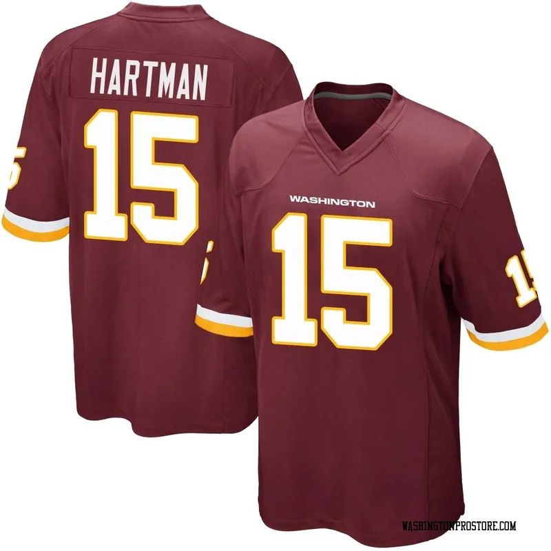 Men's Sam Hartman Washington Commanders Game Burgundy Team Color Jersey