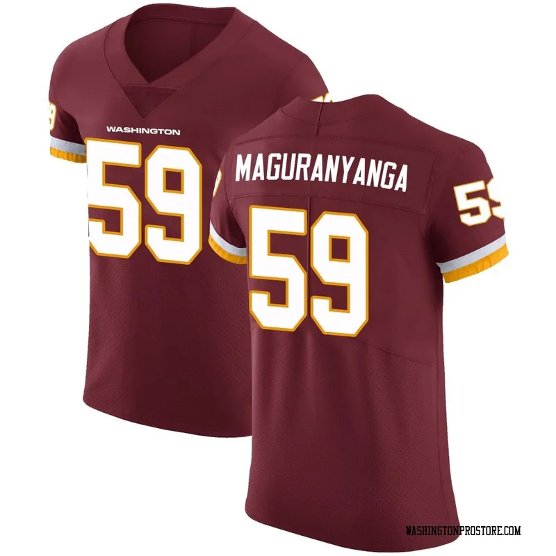 Men's T.J. Maguranyanga Washington Commanders Elite Burgundy Team Color Vapor Untouchable Jersey