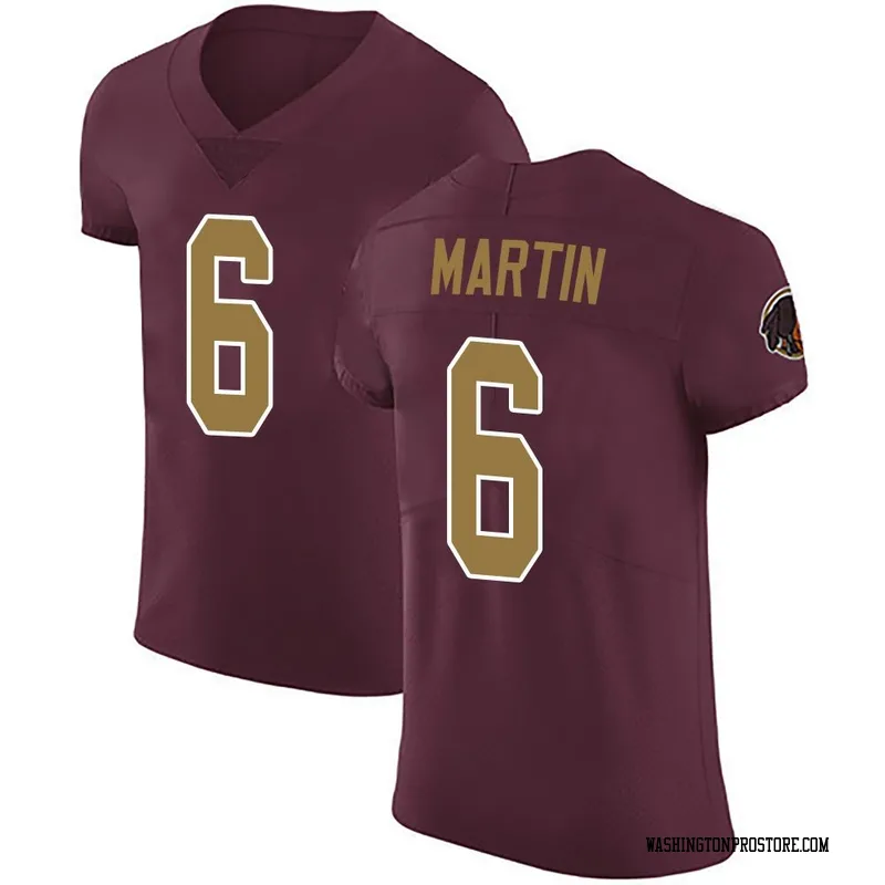 Men's Tay Martin Washington Commanders Elite Burgundy Alternate Vapor Untouchable Jersey