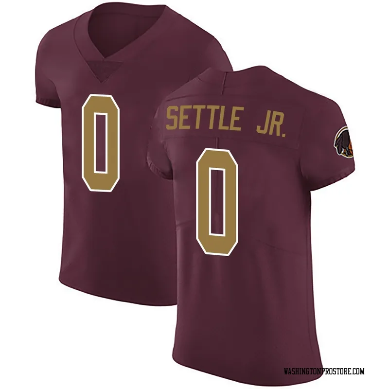 Men's Tim Settle Jr. Washington Commanders Elite Burgundy Alternate Vapor Untouchable Jersey