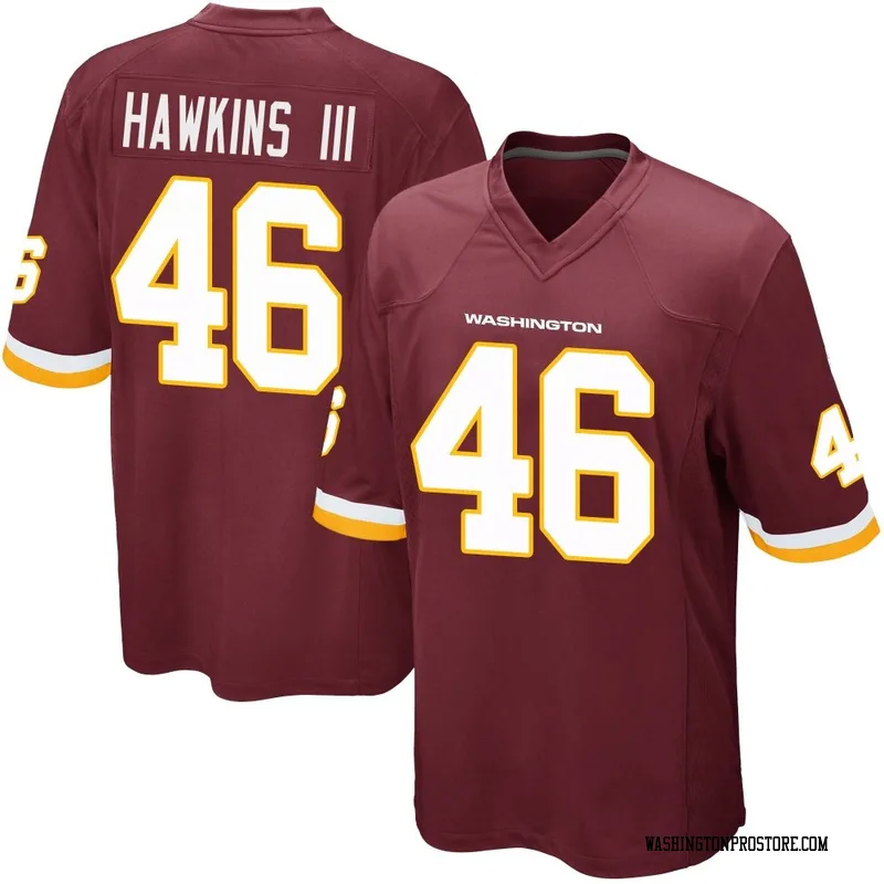 Men's Tre Hawkins III Washington Commanders Game Burgundy Team Color Jersey